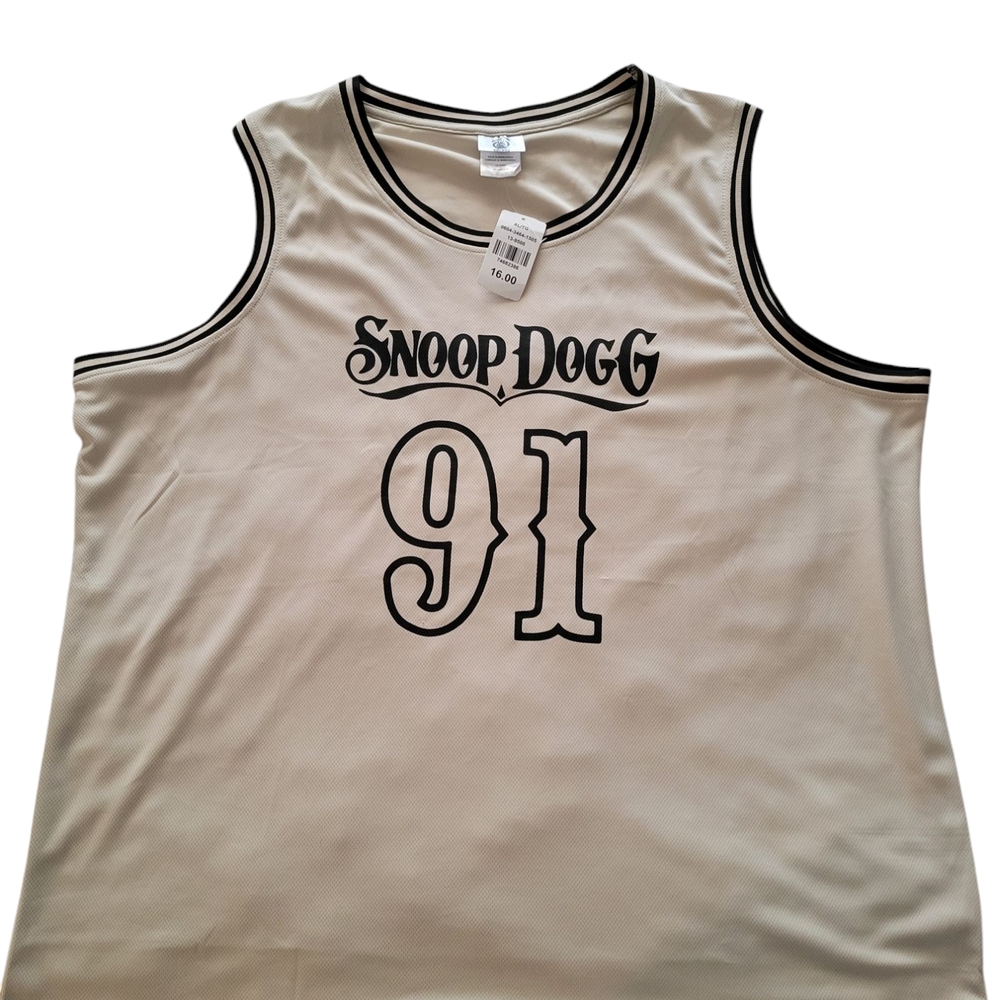 Snoop Dogg 91 White Tank Top